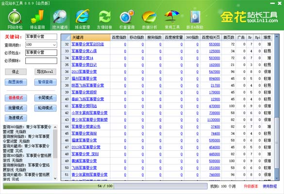 金花關(guān)鍵詞工具破解版